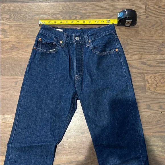 Levi's 501 Men's Straight Jeans in Deep Blue 26x32 y2k trendy 2019 premium - Picture 10 of 10